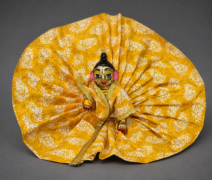 Laddu Gopal Bandhani Print Poshak | Multicolor Dress Combo Pack of 4