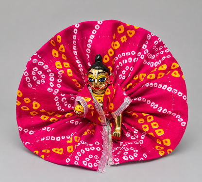 Laddu Gopal Bandhani Poshak (Pack of 6) | Cotton Summer Dress