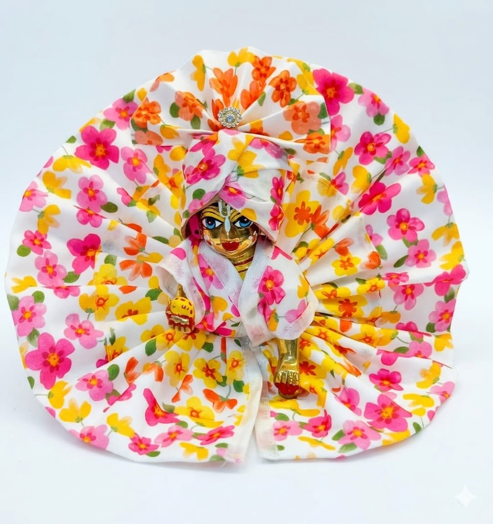 Summer Special Laddu Gopal Poshak Set (Pack of 6) with Pagdi