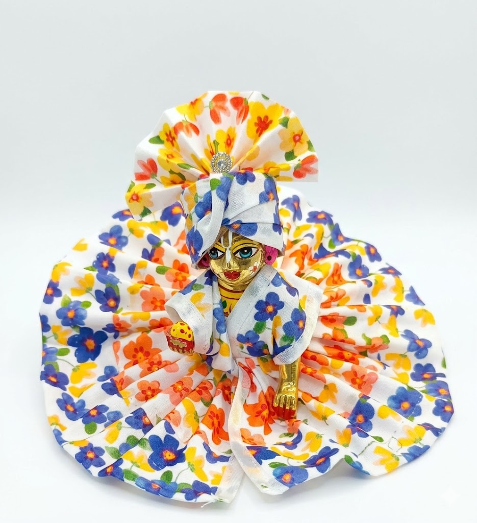 Summer Special Laddu Gopal Poshak Set (Pack of 6) with Pagdi
