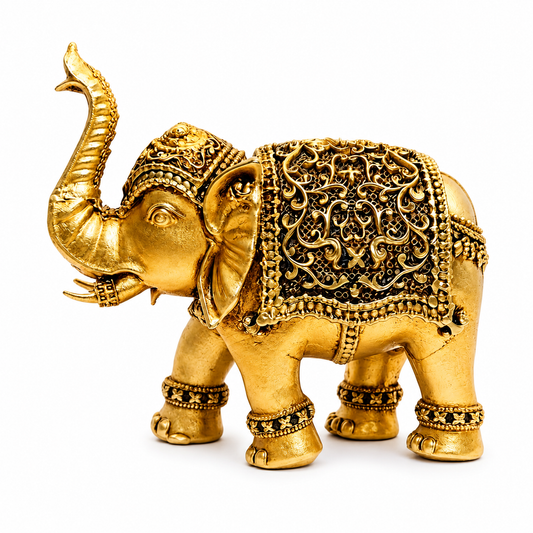 Royal Brass Elephant Showpiece