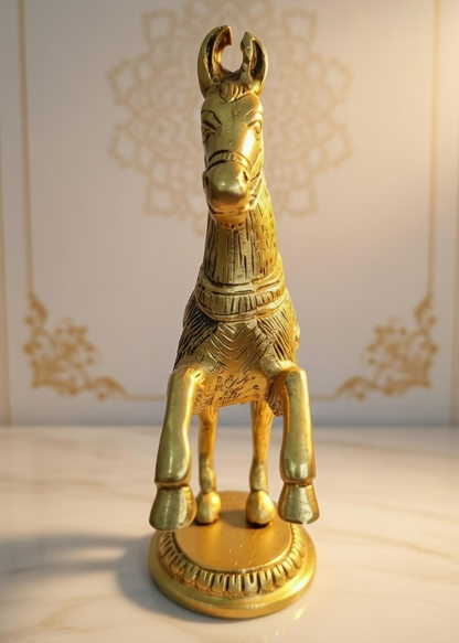Brass Vastu Horse for Success